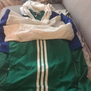 adidas half zip hoodie